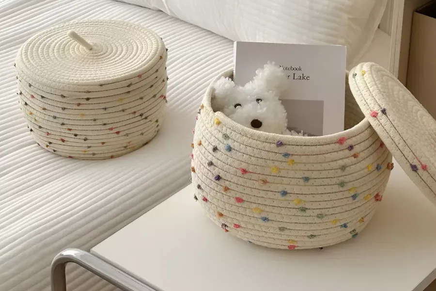 Bohemian Nursery Organizer Bin